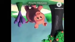 Little Green Frog Baby tv UPSIDE DOWN