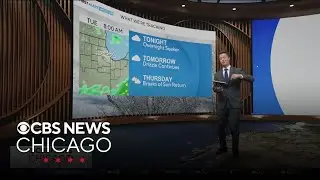 Chicago weather: soaking rain overnight, drizzle on Tuesday