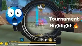 FREE FIRE TOURNAMENT HIGHLIGHTS BY Tx panda || PURE SNIPING SKILLS! 💀#freefire