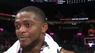 De'Aaron Fox PostGame Interview | San Antonio Spurs vs Portland Trail Blazers