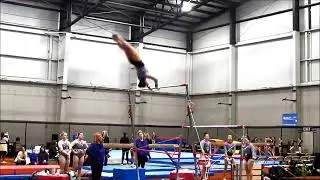 Madison Hopper - Uneven Bars - Money Madness Invite - MoJo Fieldhouse in Noblesville, IN 2-11-2023