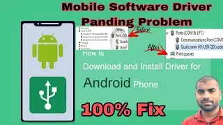 Finally Panding Usb Driver Installation All USB Driver in One Click |  Problem 100% Fix #software 