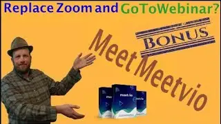 Replace Zoom and Gotowebinar with a SINGLE product for a ONE TIME PRICE My Meetvio Review