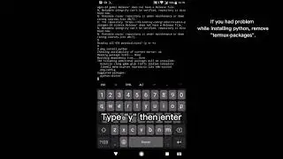 How to install python in termux