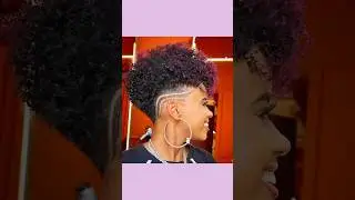 viral short natural hairstyles black women love #shorts #viralhairstyles #naturalhair #shorthair