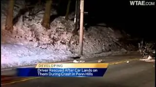 Penn Hills driver trapped in crash