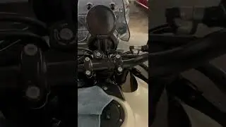 Fixed the handlebar alignment on my Himalayan 450 #Himalayan450 #MotorcycleFix #RideSafe