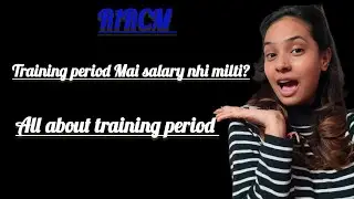 Don't expect salary in training period? | All about r1rcm training period | Corporate jobs |