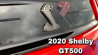 2020 Shelby GT500 by Ford Performance Race Red 760 HP Supercharged