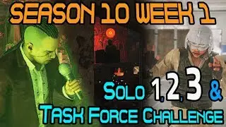 SOLO 1-3 & TASK FORCE CHALLENGES :: SEASON 10 WEEK 1 🞔 No Commentary 🞔 Ghost Recon Wildlands