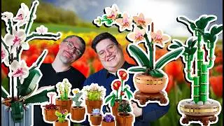 Lego Blumen unter der Lupe: schönem Ergebnis  bei Schnarchigem-Bauerlaubnis