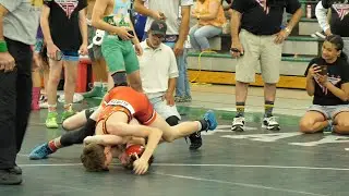 Dalton Davis of Unattached [G] v. Evan Glowinski of Team Tortorice [R] (120)