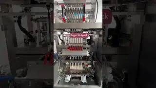 8 lane sugar stickpack machine #costeffectivesolutions #packingmachinesuppliers