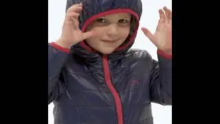QUECHUA Hiking Padded Jacket For Girls From Decathlon.  جاكت للأطفال مبطن لرياضة المشي من ديكاتلون