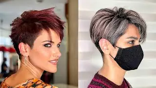Pixie short fade haircut Style For Women | short shag Haircuts | short haircuts for ladies 50 over