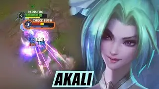 CRYSTAL ROSE AKALI GAMEPLAY | THE LEGENDARY SKIN