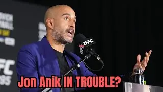 Jon Anik admits he &lsquo;got in trouble&rsquo; for criticizing UFC events and suggesting drastic measure