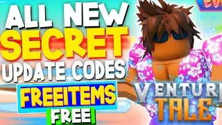 ALL NEW *SECRET* EVENT UPDATE CODES in VENTURE TALE CODES! (Roblox Venture Tale Codes)