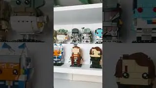 Check out the new display for my Brickheadz! #afol #starwars #legostarwars #collection #ahsoka