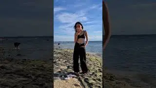Cute girl. Basdako White beach. #cute #vlog #model #girl #beach #beauty #asia #филиппины #funny