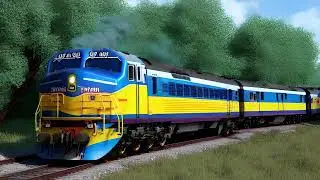 Diesel Trains Commuter Railcar 2: Metropolitan Travel Sound Effect | No Copyright & Free to Use!