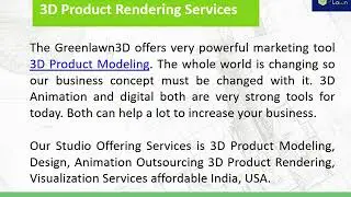 3D Product Rendering Services | Product Visualization, Modeling Company | Greenlawn3D