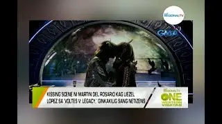 One Western Visayas: Kissing Scene ni Martin del Rosario kag Liezel Lopez sa &lsquo;Voltes V: Legacy&rsquo;