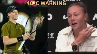 JANNIK SINNER WARNED AS 40°C HEAT THREATENS AUSTRALIAN OPEN SATURDAY MATCHES