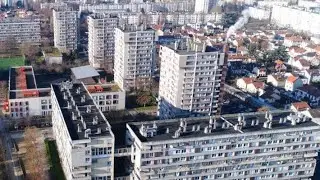 Villejuif 94800 Visite des Cit&eacute; Lamartine et Jean Mermoz Les Lozaits
