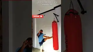 anime jin kazama double front kick tutorials #anime #martialarts #shorts