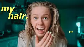 i didn't wash my HAIR for a WEEK...