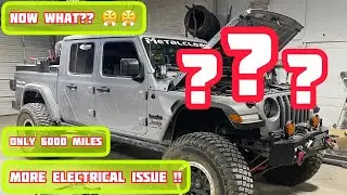Jeep Gladiator Diesel 2021 Проблемы с электрикой и ГРЕМЛИНЫ всего 6000 миль !!!#jeep #gladiator #shorts