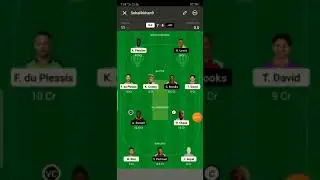SLK Vs JAM dream11 team|dream11 team prediction#ytshorrs#slkvsjamfantasyteam#herocplt20
