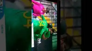 Imad waseem bowled aaron finch out