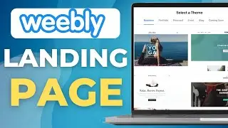 🎯 ПОСАДОЧНАЯ СТРАНИЦА WEEBLY | Как создать бесплатную целевую страницу | Учебное пособие по Weebl...