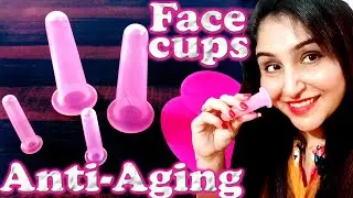 Face cup, face lift anti aging solution alternative to botox lifting surgery massage yoga