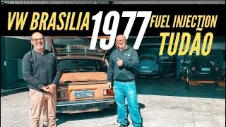VW BRASILIA 1977 INJETADA - GANHOU BONS CAVALOS