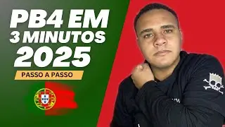 COMO TIRAR O PB4 PARA PORTUGAL EM 2025