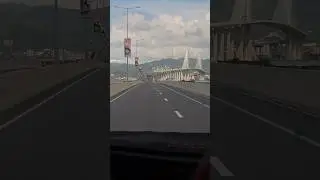 Проезжаем по скоростной автомагистрали CCLEX Cebu-Cordova Link со стороны Мактана