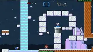 SMBX Custom Level eisige Berge (bessere Quallit&auml;t)