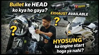 BULLET KO KIS KI NAJAR LAG GYI/ HYOSUNG KA FUTURE KYA RAHEGA / BULLET LAMINATION / vlog-4
