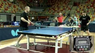 Guinness World Records - Fastest table tennis ball hit in competition (male) - 116 km/h!