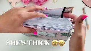 Budget planner flip thru | Papers by Jessica Ann