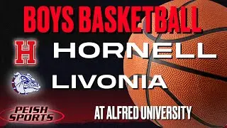 (8-2)Hornell Red Raiders vs. (3-9)Livonia Bulldogs Boy's Varsity Basketball