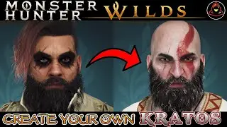 Become the God of War! | Kratos Character Creation Guide for Monster Hunter Wilds