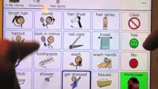 Switch Scanning in TalkTablet