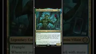 Jackal, Genius Geneticist MTG Spoiler Marvel's Spider-Man  #mtgarena #mtg #spoiler