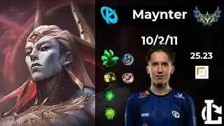 Zaahen TOP - KC Maynter | Patch 25.23 EUW Challenger