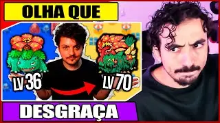 DÁ pra ZERAR Pokémon MAS OS POKÉMON EVOLUEM INFINITAMENTE!???🌟❤️ | Leozin React