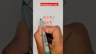 Multiplication trick| math trick 